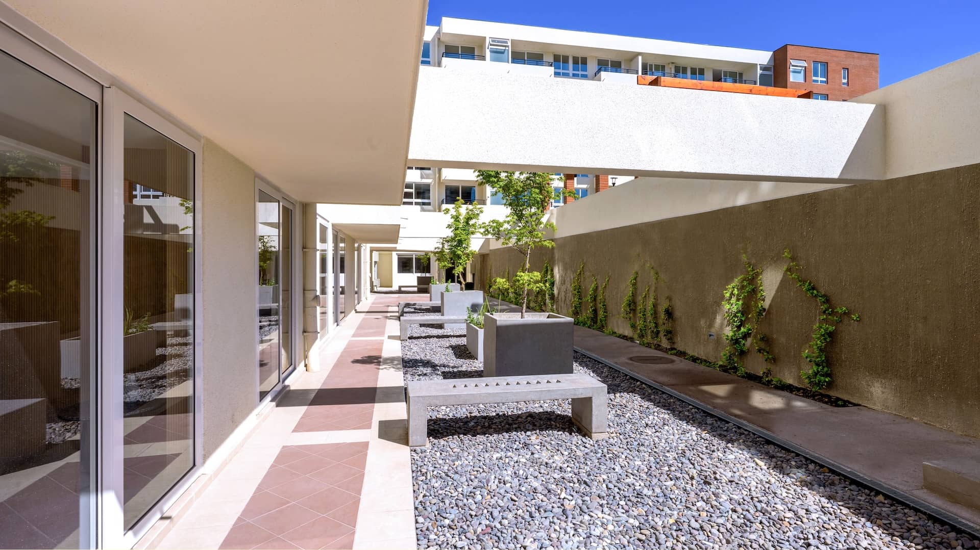 Terraza Exterior - Espacio Común Jardín del Norte