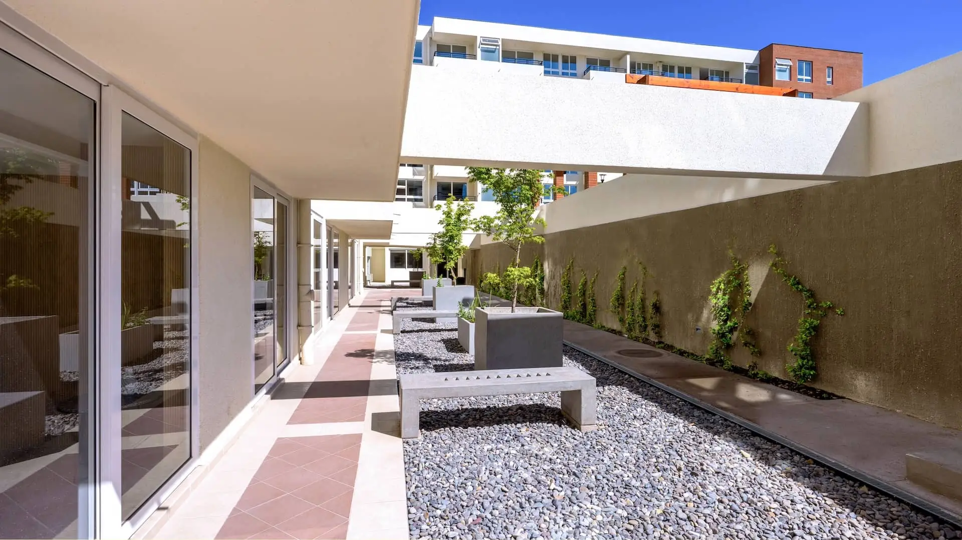 Terraza Exterior - Espacio Común Jardín del Norte